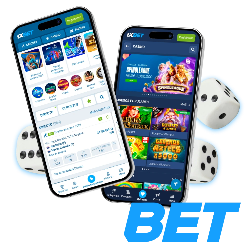 Descargá la app oficial de 1xBet en Argentina y jugá apuestas y casino desde tu celular con métodos de pago seguros.