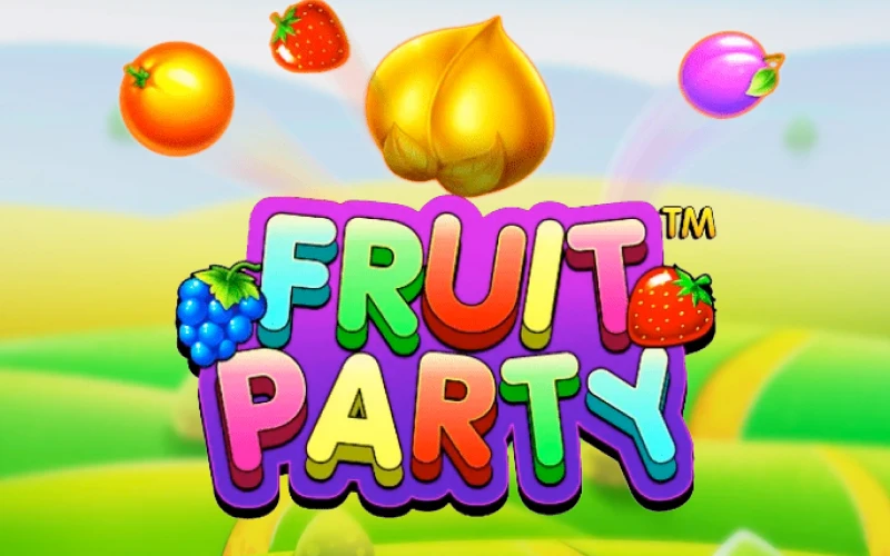 Disfruta de la tragamonedas Fruit Party en el sitio oficial 1xBet.