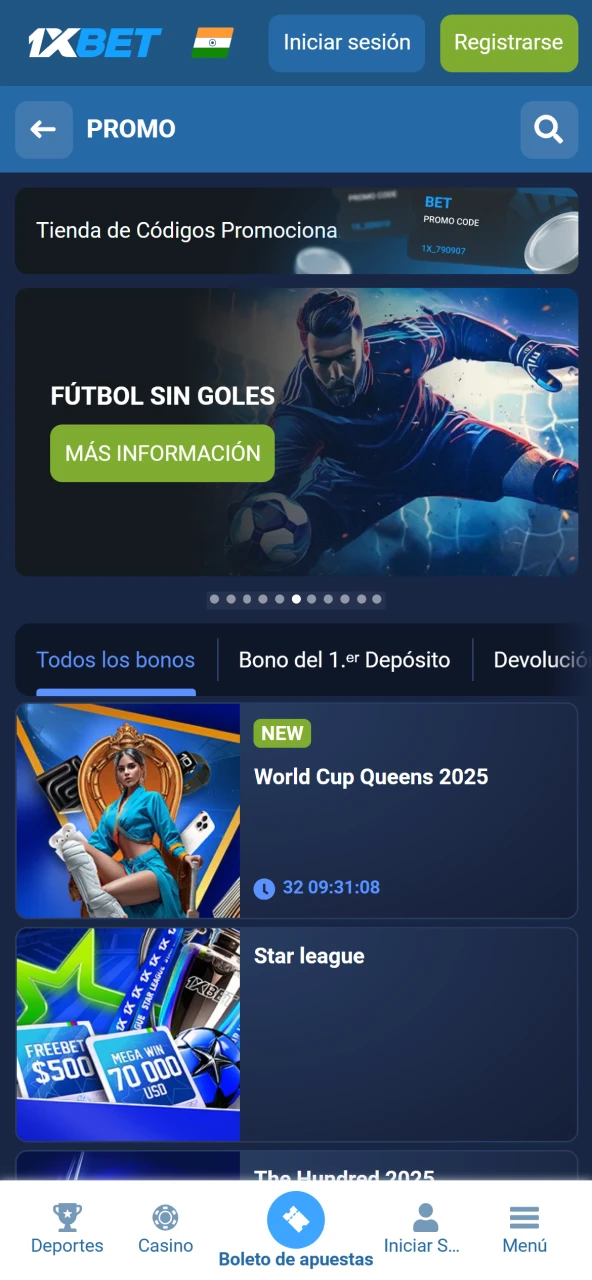 Recibí tus bonos y promociones exclusivas en 1xBet Argentina para apuestas y casino.
